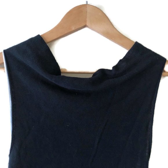 Emporio Armani Black / White Cap sleeve cotton top - Picture 6 of 13